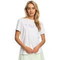Roxy Ocean Road T-Shirt in White XS