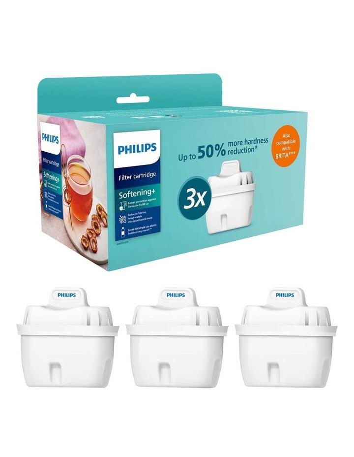 Philips Micro X-Clean Softening+ Filter 3 Pack in White