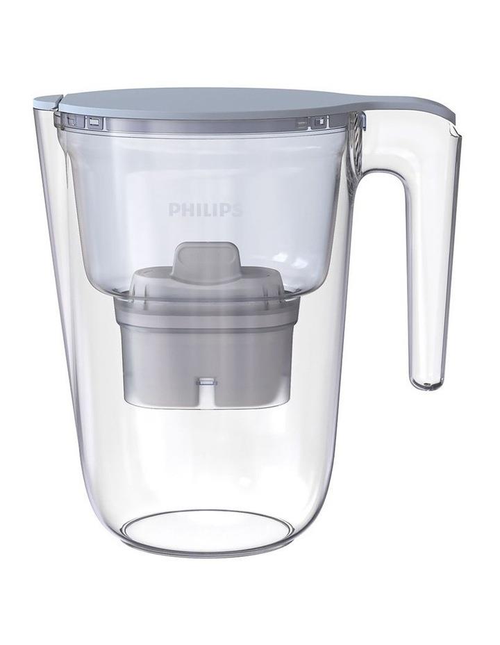 Philips Large Water Filter Jug with Timer 3.5L in Clear