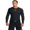 RVCA Sport Long Sleeve Rashguard in Black S