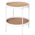 Cooper & Co Jax Side Table 50x45cm in White