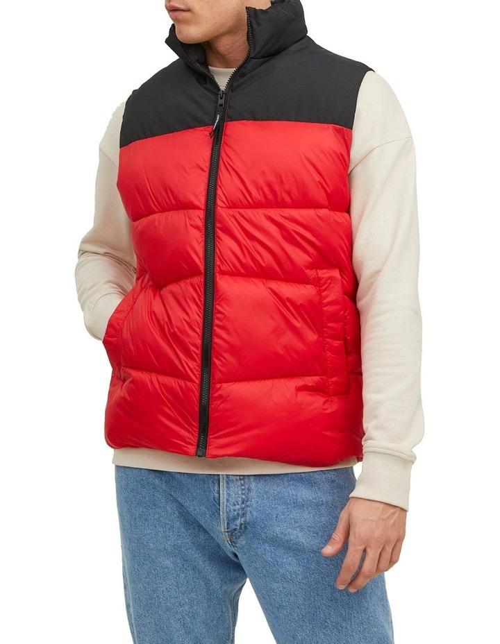 Jack & Jones Chili Bodywarmer Vest in True Red XL
