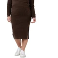 Ripe Dani Knit Skirt in Chocolate Brown S