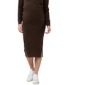 Ripe Dani Knit Skirt in Chocolate Brown M