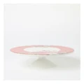 Heritage High Tea Floral Footed Cake Stand in Pink