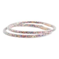 Seed Heritage Glitter Bangle Pack in Rainbow Assorted