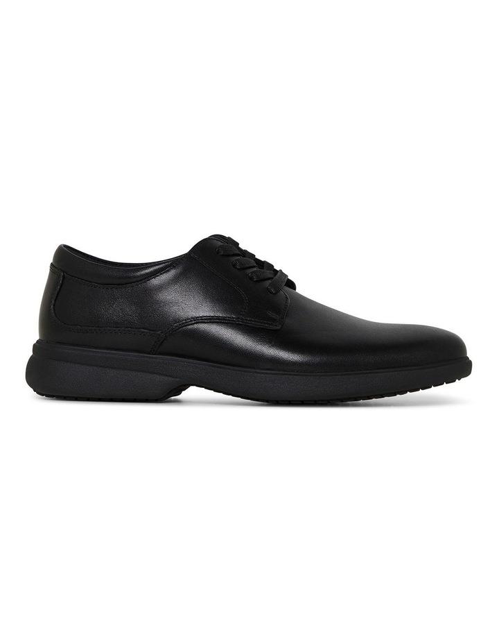 Clarks Master School Shoe in Black 4 E