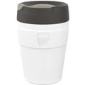 KeepCup Helix Thermal, Reusable Stainless Steel Cup, Qahwa, M 12oz / 340ml White