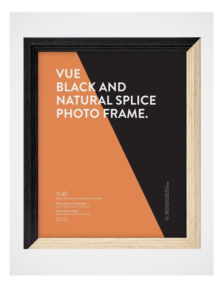 Vue Splice Frame 13x18 in Black/Natural Black