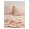 Calvin Klein CK Naturals Tencel Cotton Sheet Set in Beechwood Pink QS Set
