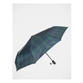 Blaq Auto Pop Up Umbrella in Green Plaid Green One Size