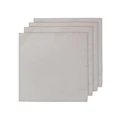 Ladelle Seno Napkins 4 Pack in Flax Grey