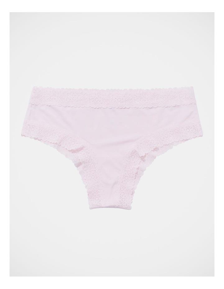 Aerie Sunnie Blossom Lace Cheeky Underwear in Pink Baby Pink XL