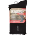 Bonds Explorer Original Wool Socks 2-Pack in Black King