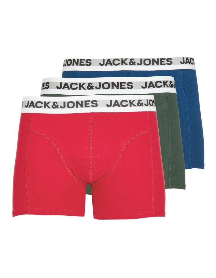 Jack & Jones Rikke 3 Pack Trunks in Multi Assorted S