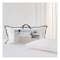 Easy Rest Cloud Support Microplush Standard Pillow in White Mid
