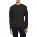 Tommy Hilfiger Exaggerated Structure Crew Neck Knit in Grey XL