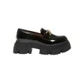Ravella Rampage Flat Shoes in Black Black Ptnt 38