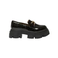 Ravella Rampage Flat Shoes in Black Black Ptnt 40