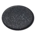 Maxwell & Williams Gift Boxed Livvi Terrazzo Round Serving Tray 26cm in Charcoal Black