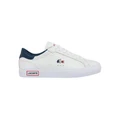 Lacoste Powercourt Leather Sneaker in White 5