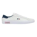Lacoste Powercourt Leather Sneaker in White 7