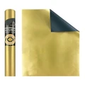 Simson Roll Wrap with Charcoal backing in Gold