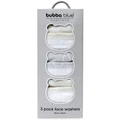 Bubba Blue Nordic 3 Pack Face Washers in Beige Sand One Size
