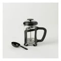 The Cooks Collective Coffee Press with Scoop 350ml in Black