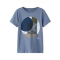 Name It Kennet Short Sleeve Top in Blue 7-8