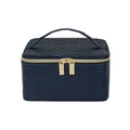 Tonic Woven Large Cube Bag In Navy