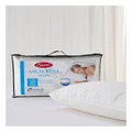 Easy Rest Microfibre Pillow in White Mid