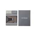 Van Heusen Credit Card Holder With Money Clip in Grey Charcoal One Size