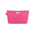 Wicked Sista Premium Large Luxe Cosmetic Bag In Hot Pink