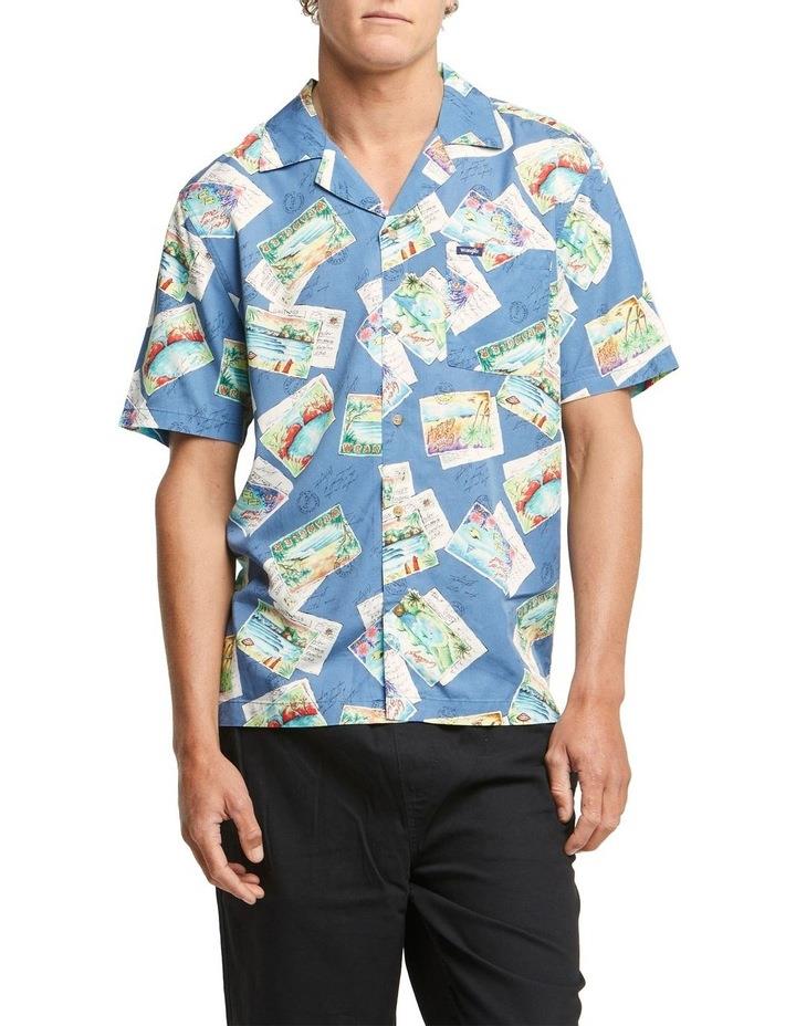Wrangler Resort Shirt in Blue S