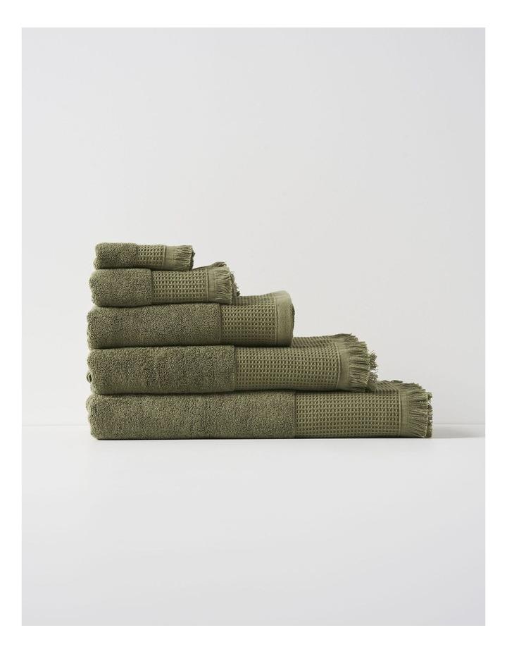 Linen House Eden Towel Range in Moss Green Bath Sheet