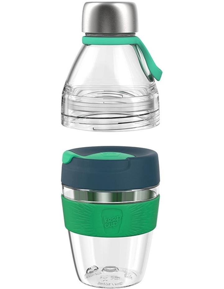 KeepCup Medium Helix Cup-to-Bottle Kit 12/18oz in Green