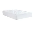 Royal Comfort 1200GSM Deluxe 7-Zone Breathable Mattress Topper White Single Bed