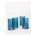Vue Ambiance High Ball Set of 4 in Blue