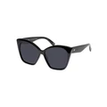 Le Specs Hot Trash Sunglasses in Black