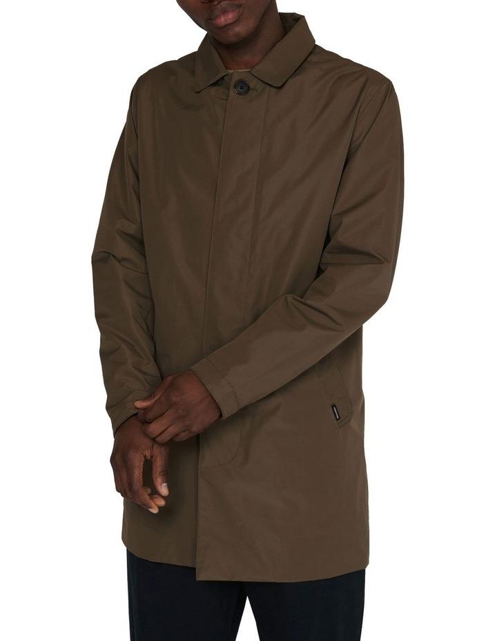 Matinique Miles Mac Coat in Brown L