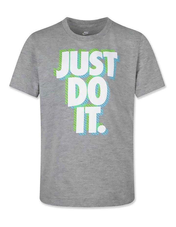 Nike Just Do It 3d T-shirt in Grey Grey Marle 4