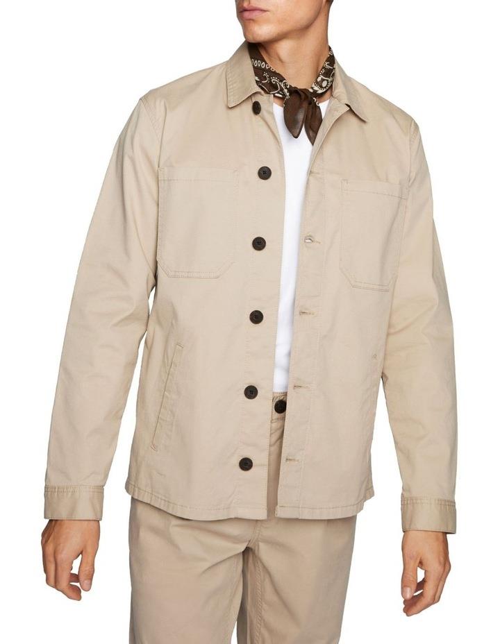 Matinique Jago Overshirt Simply in Brown Taupe S