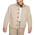 Matinique Jago Overshirt Simply in Brown Taupe M