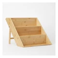 The Cooks Collective Spice Rack 30x26x30.5cm in Bamboo Brown