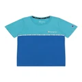 Champion Colour Block Tee in Blue 12