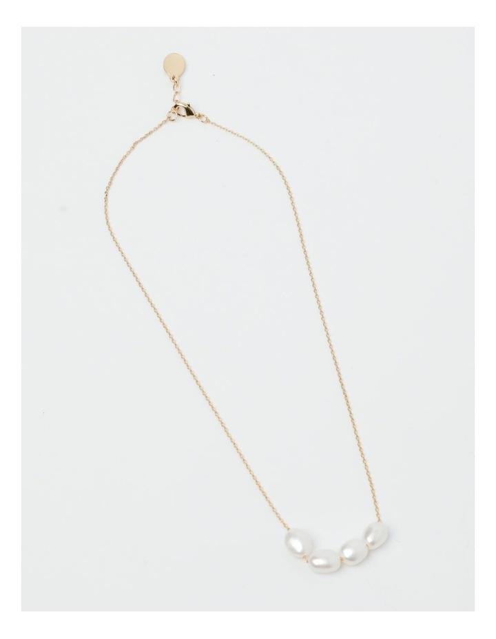 Trent Nathan Freshwater Pearl Necklace in Gold