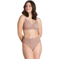 Bendon Comfit Collection Soft Cup Plunge Bra in Mocha 10C/D