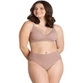 Bendon Comfit Collection Soft Cup Plunge Bra in Mocha 10DD/E