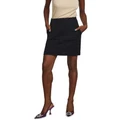 Y.A.S Loui High Waisted Mini Skirt in Black XL
